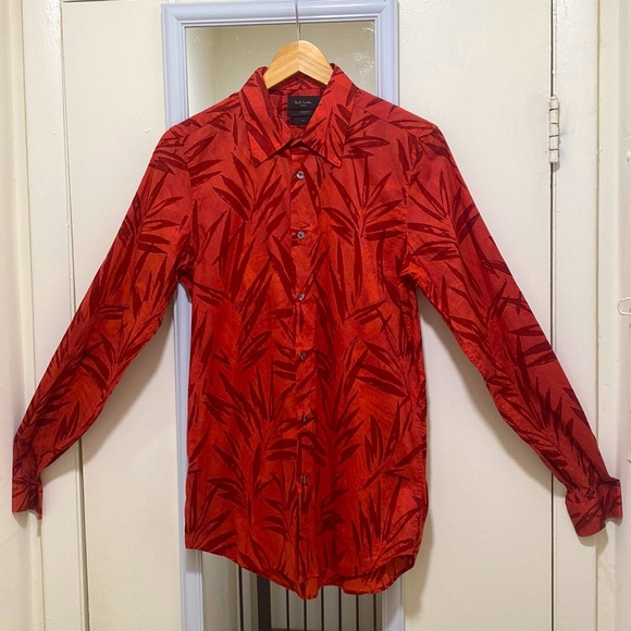 Paul Smith London short men size 15.5/M slim fit - Picture 1 of 8